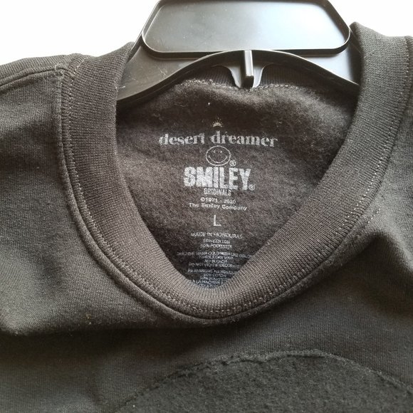 Desert Dreamer Smiley Mens L Sweatshirt NWoT - Picture 4 of 4
